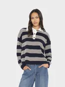 Braxton Sweater in Midnight Gray