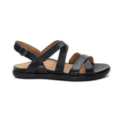 AETREX PIPER SANDAL BLACK - WOMENS