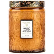 Voluspa Baltic Amber 18oz Large Glass Jar Candle