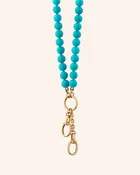 18" "Design Your Own" Turquoise Necklace, 2 Charm Stations