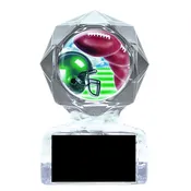 Ball And Helmet Football Acrylic Trophies