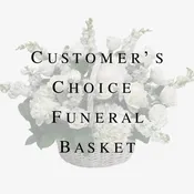Customer's Choice Funeral Basket