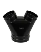 FA149-446M Black Steel “Y” Adapter