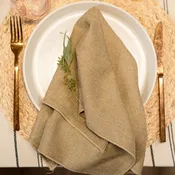 Serviette Lin Automne - Paquet de 2