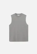 Air Spun Campus Cut-Off Tee / Heather Grey