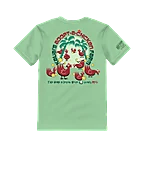 Adopt A Chicken - Key Lime Dyed Short Sleeve Crewneck T-Shirt