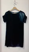 Riverside Tool and Dye Velvet Tee Dress