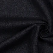 0.5 Yard of Licorice Black Lightweight Wool Suiting