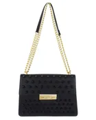 Bandit Chain Crossbody in Black