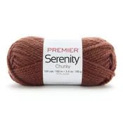 Premier Serenity Chunky Yarn-Coffee