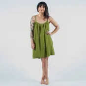 Anu Mini Dress, matcha green
