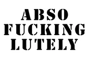 Abso Fing Lutely Stencil