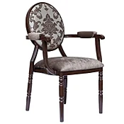 Lancre Aluminum Padded Arm Chair