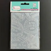 Dress My Craft - Post Card Pattern - Embossing Folder — paper & i