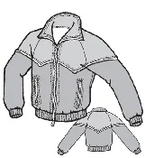 132 – Men's Chinook Wind & Rain Jacket Pattern