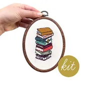 Bibliophilia Embroidery Kit