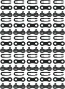 KMC Z410 Master Link - Single Speed 1/2" x 1/8", Black,