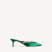 Women's Balenciaga | Manolo Blahnik Mule in Grass