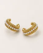 Aurélia Pearl Hoops