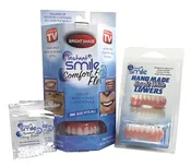 Instant Smile Comfort Fit Flex Bright White + Lower Veneers Bright + 3 Packs Beads