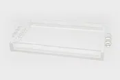 Acrylic Guest Towel Tray w/ Bubble