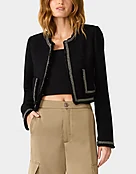 BACK TO SCHOOL BADDIE BLAZER BLACK