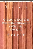 AROMATIC EASTERN RED CEDAR BLOCKS (6)