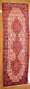 Genuine hand woven oriental rug – used