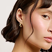 Mini Crown Earrings