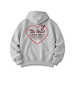 LOVE LINE - OVERSIZED HEAVY HOODIE