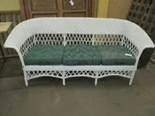 Antique Wicker Sofa