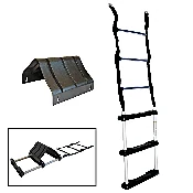 3-Step Boarding Ladder with stabilizer (Used with:  AJ-120, Bongo 10, 13)