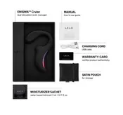 Lelo Enigma Cruise Dual Action Triple Motor Vibrator Massager - Black