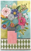 KCA46-18 SPRING FLORAL CANVAS ONLY Kelly Clark