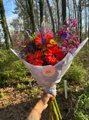 Happy Days Hand Wrapped Bouquet — Nourish Botanica
