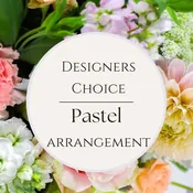 Designer's Choice Floral Arrangement in Pastels