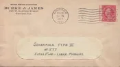 US 577 FDCS Shermack III F-VF Stamp on VF Window Env., All Over B+W Pictorial Advertising On Book For Photo Mailers