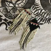 Workshop: Beaded Fringe Earrings — The Miners' Bazaar