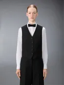 3-PLY WOOL MOHAIR VEST