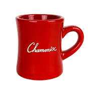 Chamonix Red Diner Mug