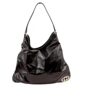 169947 Britt Shoulder Bag Patent Black