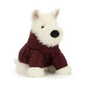 Jellycat Munro Scottie Dog "Winter Jumper"