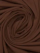 Chocolate Polyester/Lycra Crepe ITY Knit 59W