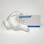 MI-9622A  HANDS DOWN CERAMIC CARD HOLDER