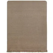Cashmere Bedcover. Natural