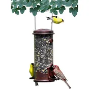 Backyard Essentials Bird Feeder Petite Copper Tube Feeders