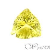 11.75ct Trillion Cut Lemon Quatz