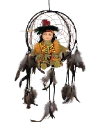 10" D Dream Catcher With 8" Doll DC08263A