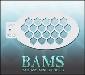 1013- Bad Ass Stencils - Large Scales