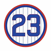 #23 Red White and Blue Sticker